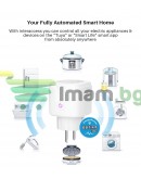 Смарт WiFi контакт 16А Smart Life